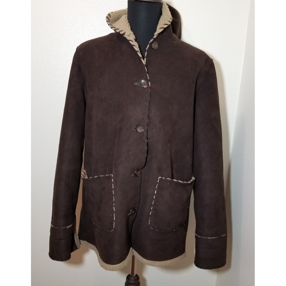 Vintage High Sierra Eskimo Hood Parka Womens XL Retro Boho Hippie Cottage Indie
